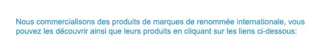 Marque partenaire